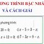 Cách Tính Hệ Phương Trình Bậc 1